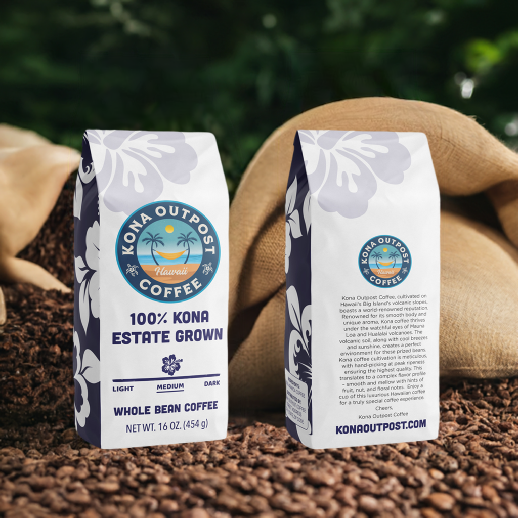 Medium Roast - 100% Hawaiian Kona Coffee