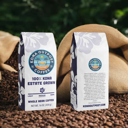 100% Hawaiian Kona Coffee - Estate Grown - Medium Roast